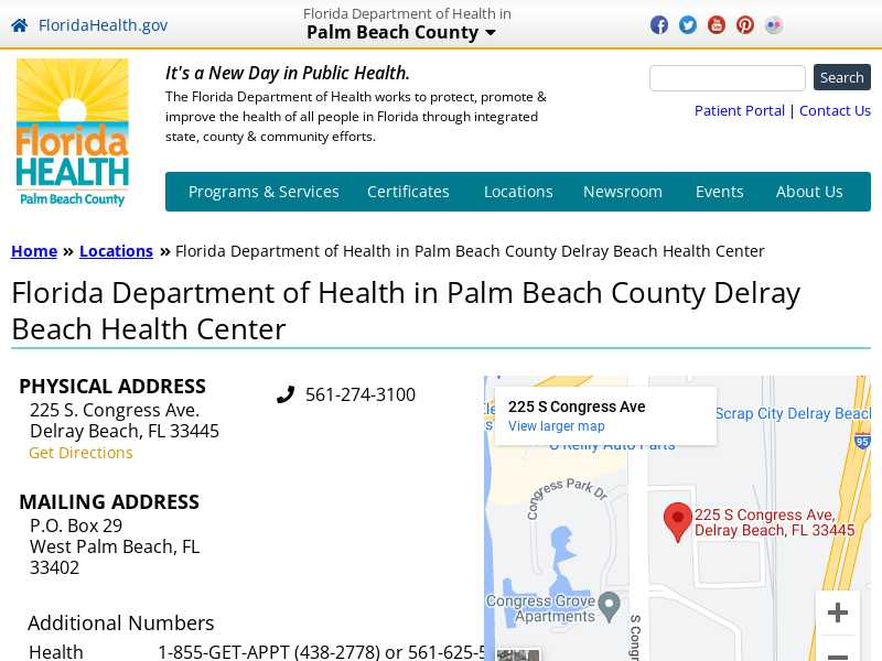 Delray Beach Health Center - WIC