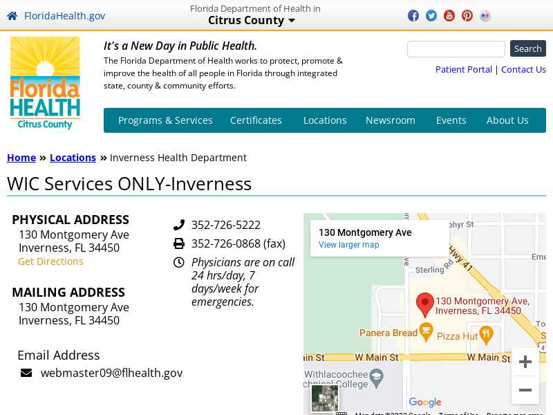 Citrus County Health Department - Inverness Health Department