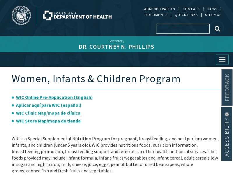 WIC (Women, Infants and Children)  Franklin County, KS - Official Website