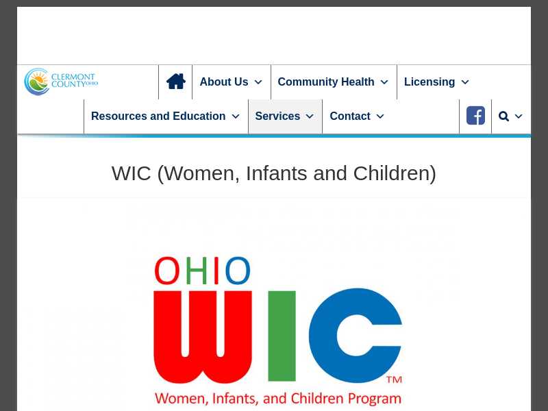 WIC (Women, Infants and Children)  Franklin County, KS - Official Website